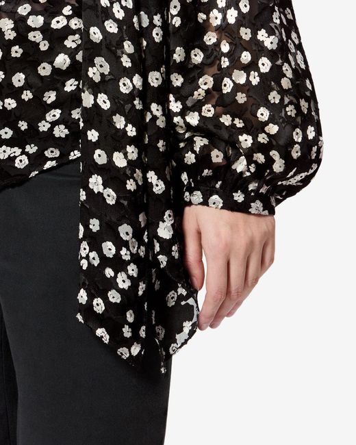 Isabel Marant Black Firma Top