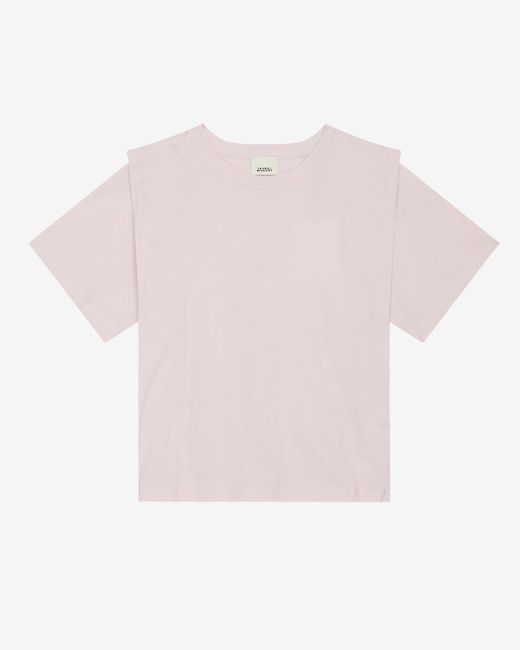 T-Shirt Zelitos Isabel Marant en coloris Pink
