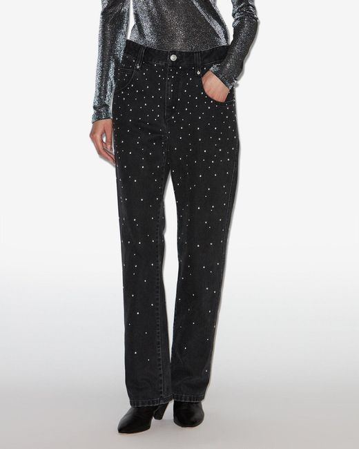 Isabel Marant Black Brinsa Pants
