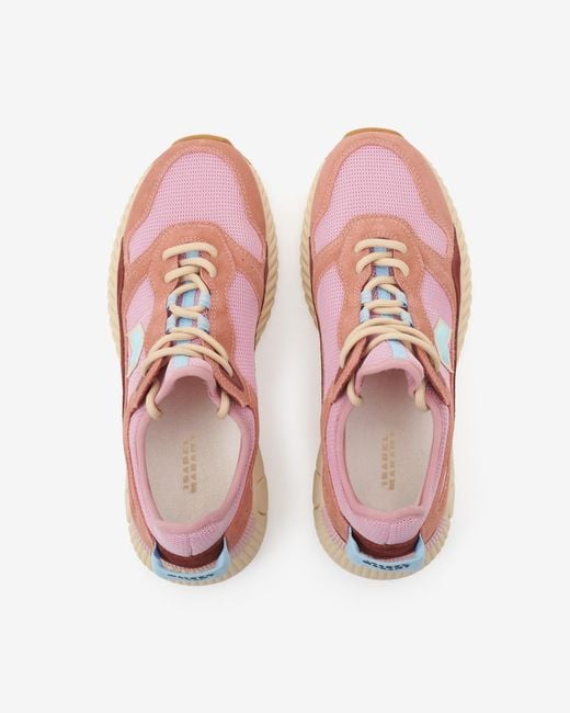 Isabel Marant Pink Ewie Sneakers