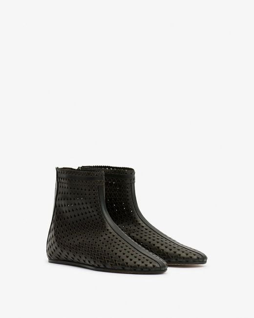 Isabel Marant Black Ferix Boots