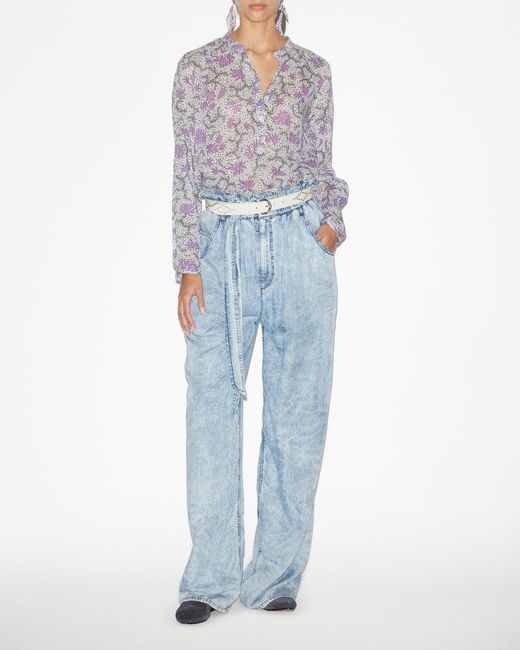Isabel Marant White Maria Blouse