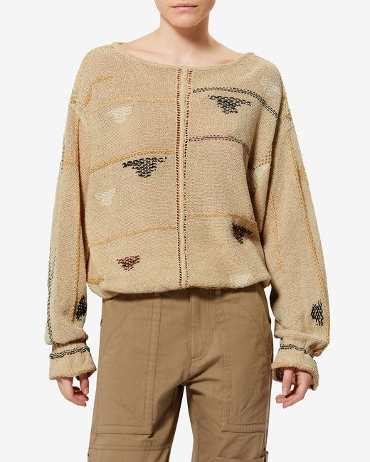 Isabel Marant Natural Elyron Sweater