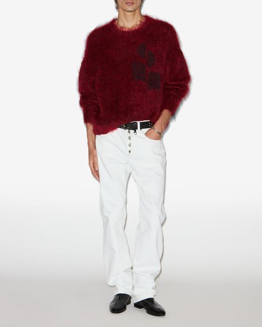 Isabel Marant Red Mirello Sweater for men