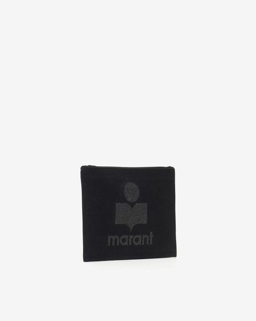 Isabel Marant Black Nettia Clutch Bag