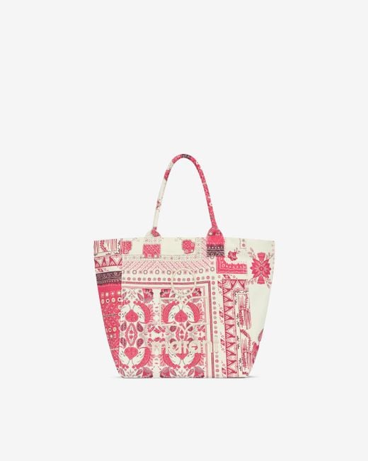 Borsa Yenky Small di Isabel Marant in Pink