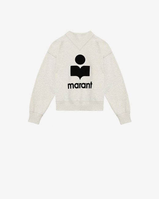 Isabel Marant White Moby Sweatshirt