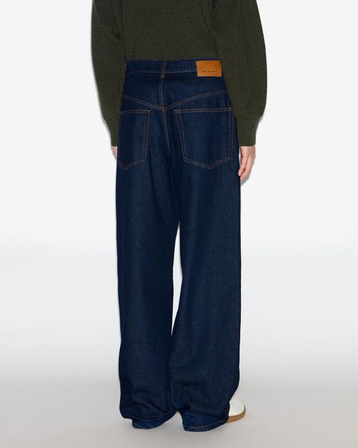 Isabel Marant Blue Jameson Pants for men