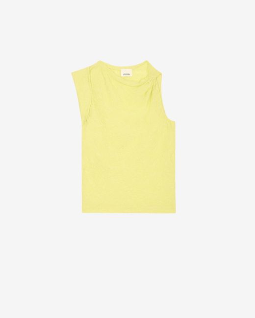 Isabel Marant Yellow Fabiena Top