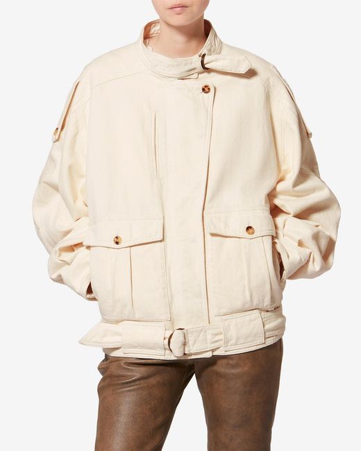 Isabel Marant Natural Isalya Jacket