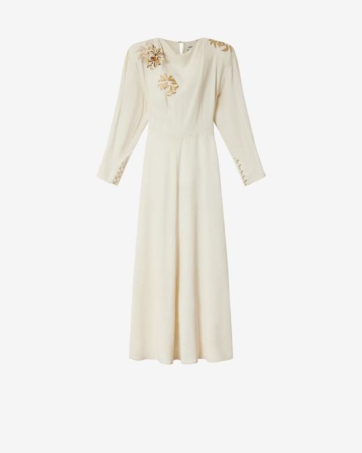 Isabel Marant White Samsha Dress