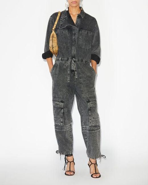 Isabel Marant Gray Idany Overall