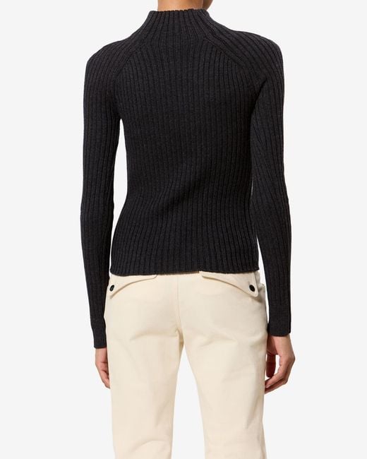 Isabel Marant Black Virginia Pullover