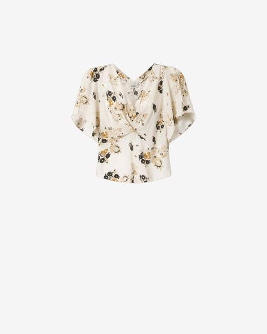 Isabel Marant White Faljane Top