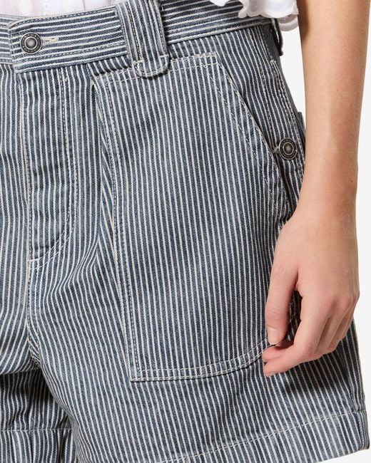 Isabel Marant Gray Eveja Shorts