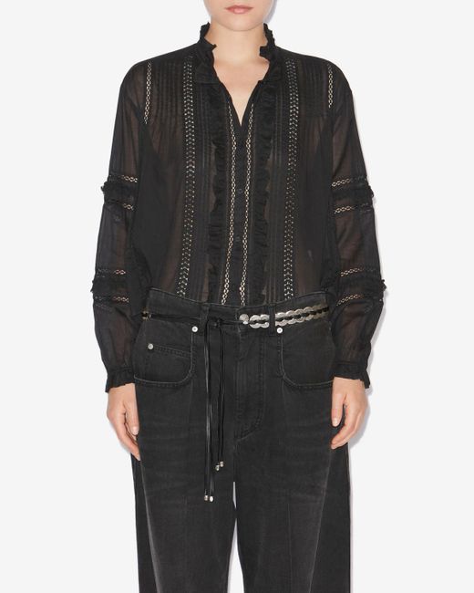 Camicia Valda di Isabel Marant in Black