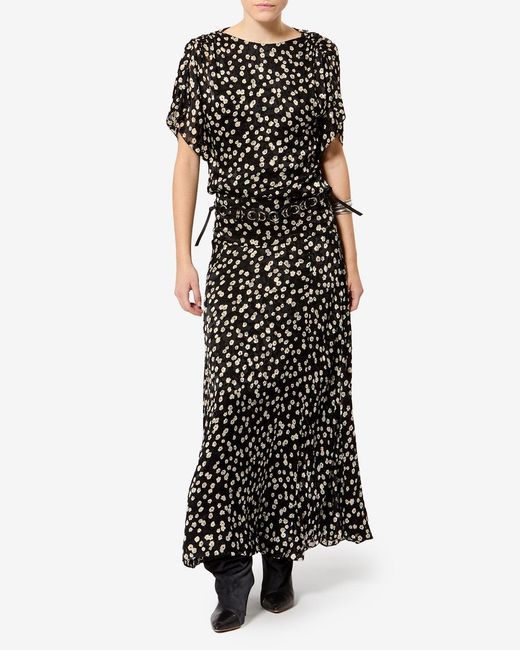 Isabel Marant Black Hilza Skirt