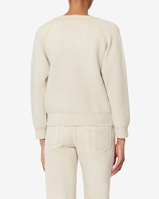 Isabel Marant White Loriby Sweater