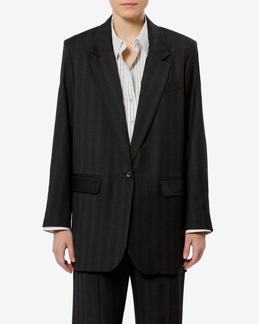 Nerix Jacket Isabel Marant de color Black