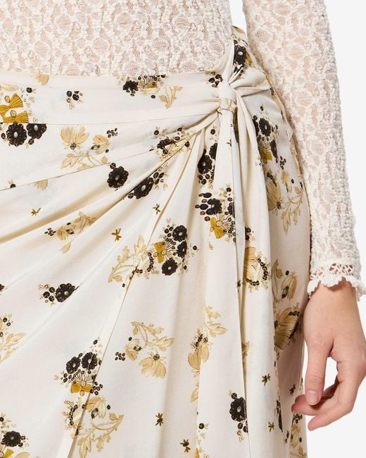 Isabel Marant White Faniry Skirt