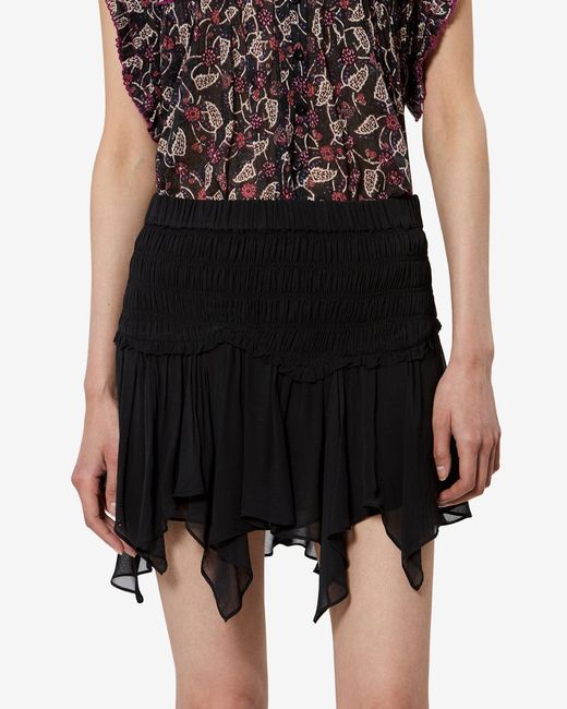 Isabel Marant Black Fiala Skirt