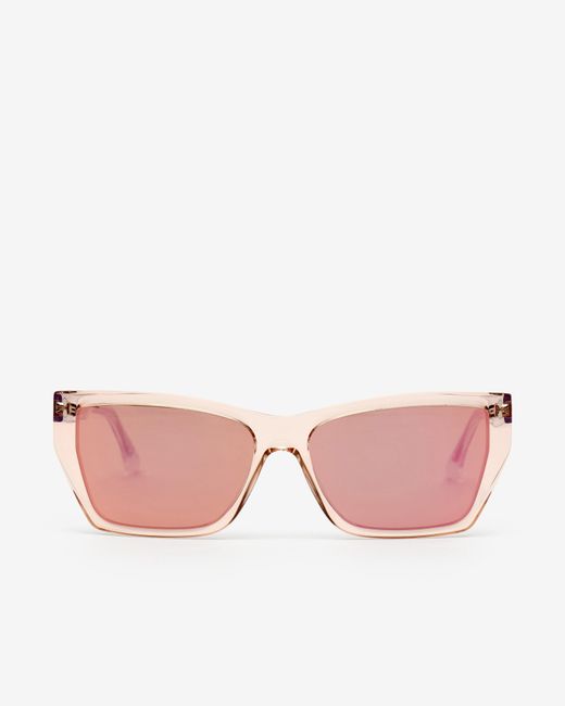 Isabel Marant Pink Squared Tessa Sunglasses