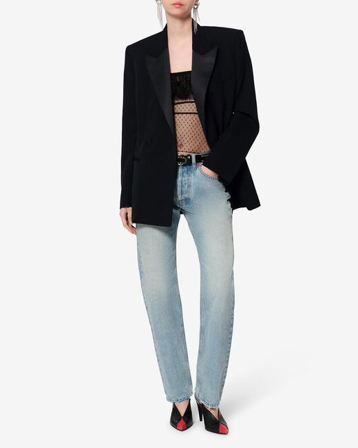 Isabel Marant Black Ranyae Wool Jacket