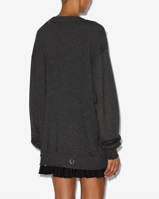 Isabel Marant Black Cassandre Sweater