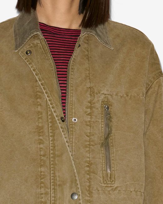 Isabel Marant Green Kimelia Jacket