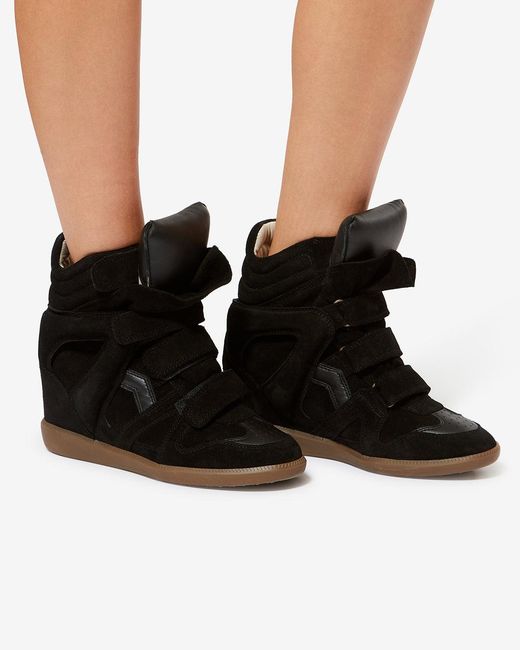Isabel Marant Black Bekett Sneakers