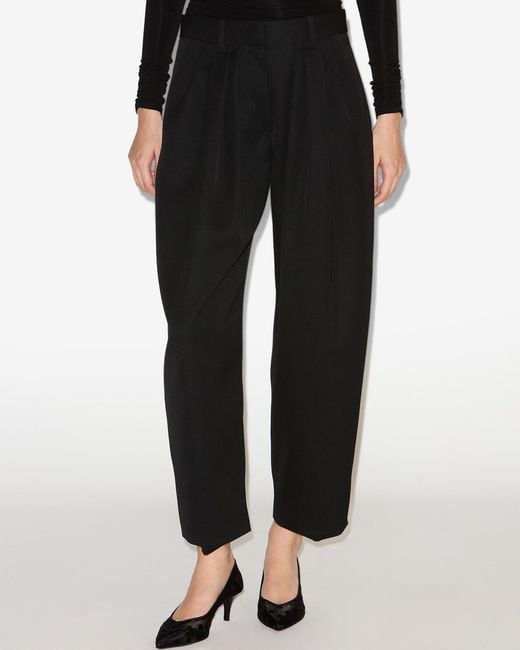 Isabel Marant Black Janice Pants