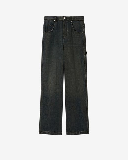 Isabel Marant Black Jenter Pants for men