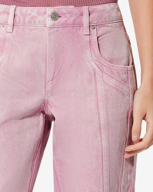 Isabel Marant Pink Jaylis Pants