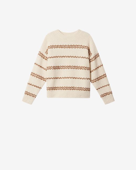 Isabel Marant White Romain Sweater for men
