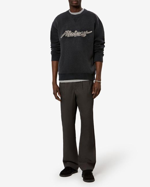 Isabel Marant Black Mahony Sweat Shirt for men