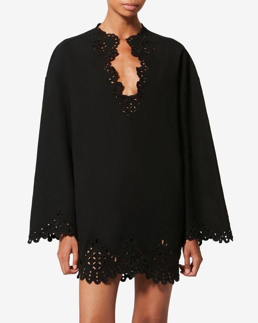 Isabel Marant Black Sherazade Dress