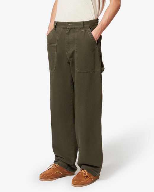 Isabel Marant Green Albo Pants for men