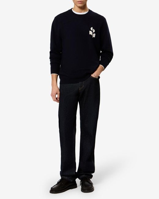 Isabel Marant Blue Antea Sweater for men
