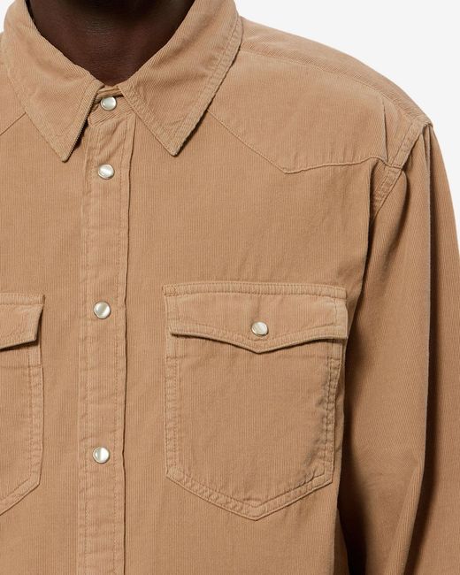 Isabel Marant White Vasco Shirt for men