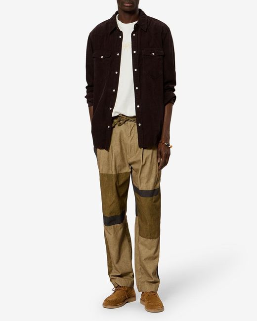 Isabel Marant Black Vasco Shirt for men