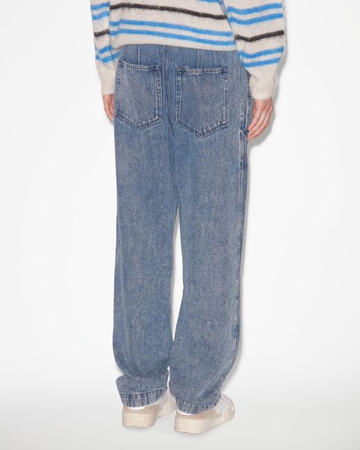 Isabel Marant Blue Timeo Pants for men