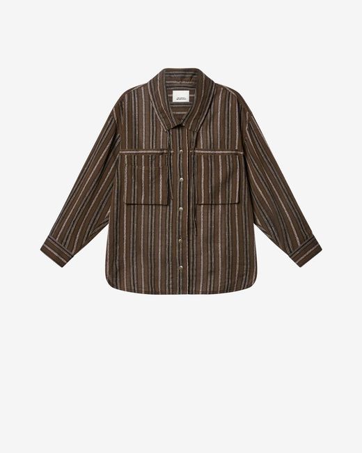Isabel Marant Brown Chelia Shirt