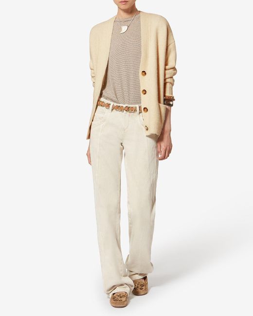 Isabel Marant Natural Eborah Cardigan