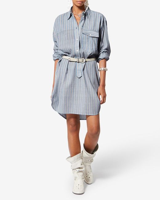 Isabel Marant Blue Laurane Dress