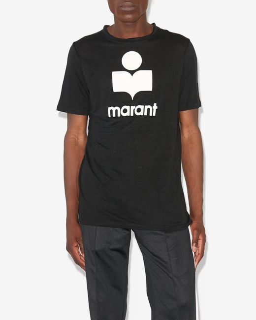 Tee-shirt A Logo Karman Isabel Marant pour homme en coloris Black
