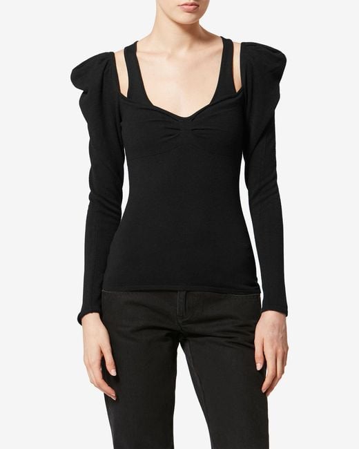 Isabel Marant Black Sielle Sweater