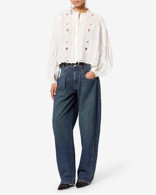 Isabel Marant Blue Lisha Jeans