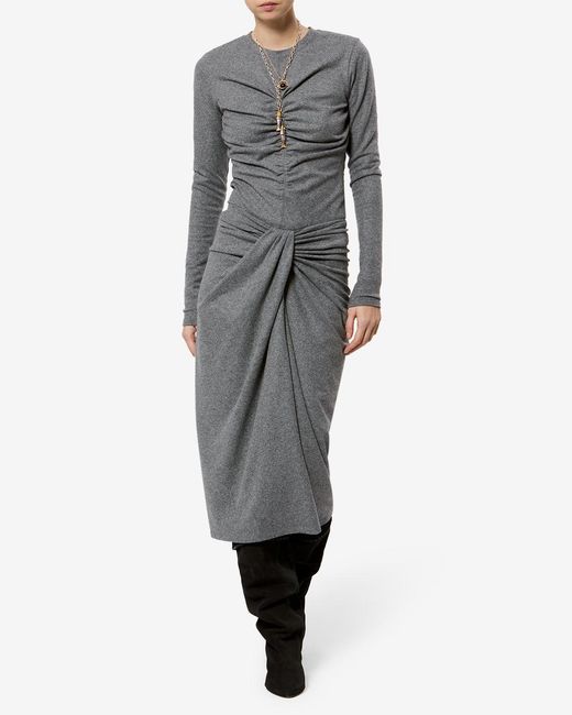 Isabel Marant Gray Jeldia Skirt