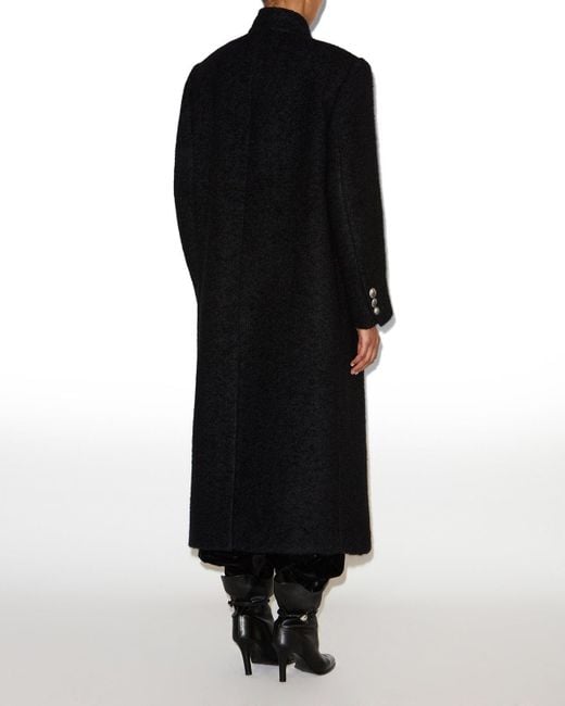 Isabel Marant Black Giusa Coat