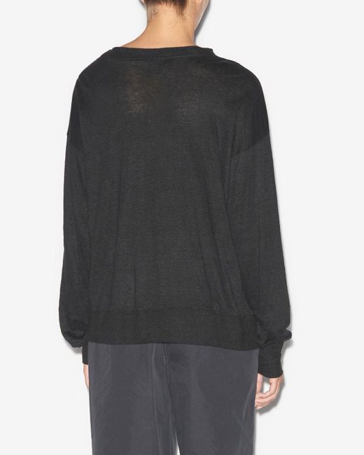 Isabel Marant Black Klowia T-Shirt